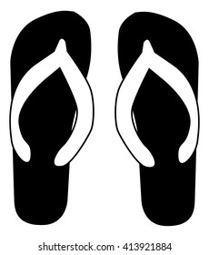flip flops vacation icons