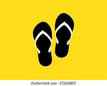Flip Flops Vector Stock Vector (Royalty Free) 272328857 | Shutterstock