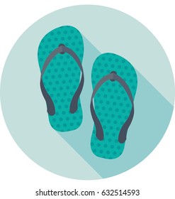 Flip Flops Vector Icon