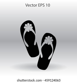 Flip flops vector illustration