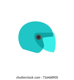 Flip up helmet icon