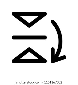 flip horizontal direction