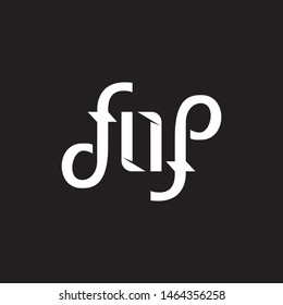 flip logo design. ambidextrous design