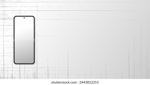 Flip Smartphone Vektor Design Hintergrund