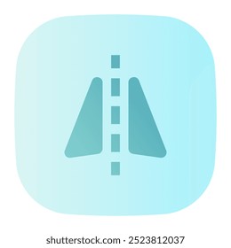 Flip tool icon, flip, horizontal, mirror, reflection, reflect, symmetry, tool, edit tool, extended, arrows. Vector icon illustration