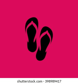 Flip-Flop icon. Eps-10.