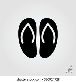 Flip-flops icon