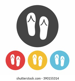 Flip-flops icon