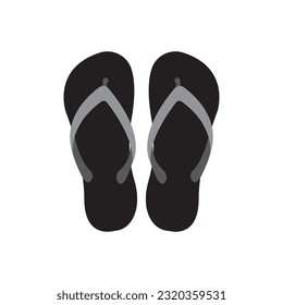 Flip-Flops-Symbol, Vektorgrafik-Symboldesign