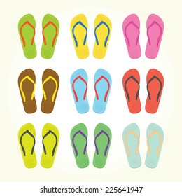 Flip-flops isolated vector set