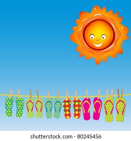 Flip-flops under the Sun
