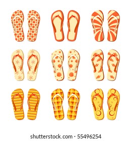 Flip-flops vector