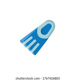 Flippers icon , Snorkeling Logo, Sea symbol.