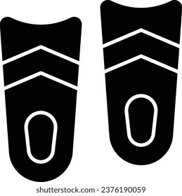 icono de diseño vectorial de flippers para descargar.eps