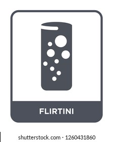 flirtini icon vector on white background., flirtini simple element illustration