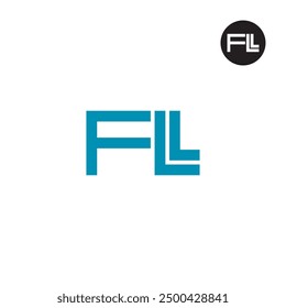 FLL Logo Letter Monogram Design