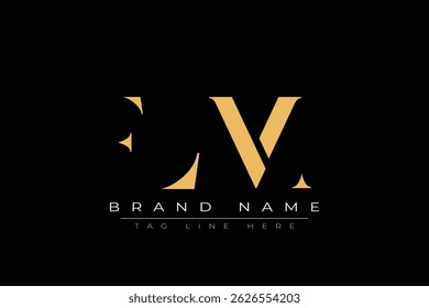 FLM abstract letter logo design. This logo is designed by three abstract letters.