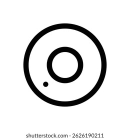 Float. Editable stroke vector icon.