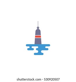 Float Fishing Vector Logo Design Element