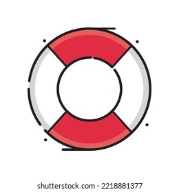 float icon vector image on white background