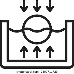 Float icon vector image. Suitable for mobile application web application and print media.