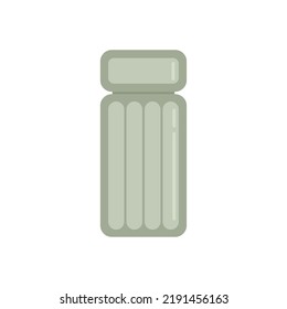 Float inflatable mattress icon. Flat illustration of float inflatable mattress vector icon isolated on white background