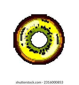 float inflatable ring game pixel art retro vector. bit float inflatable ring. old vintage illustration