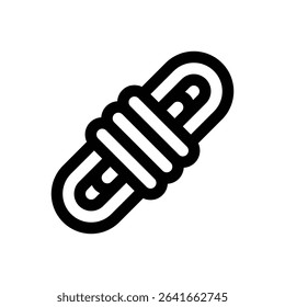 Float line. Editable stroke vector icon.