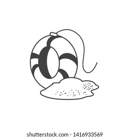 float protection summer accessory icon