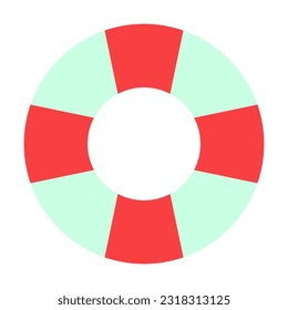float tire item summer design illustration