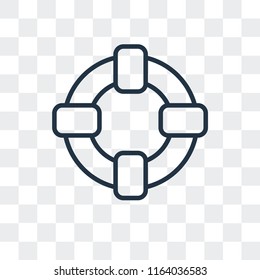 Float vector icon isolated on transparent background, Float logo concept