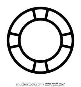 Float Vector Line Icon Design