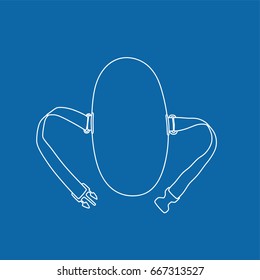 Floater icon, vector illustration design. Summer objects collection.