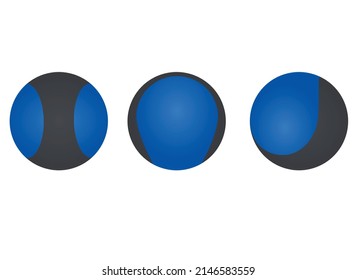 Floating bouncing ball. vector illustration