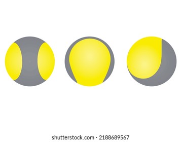 Floating bouncing ball. vector illustration