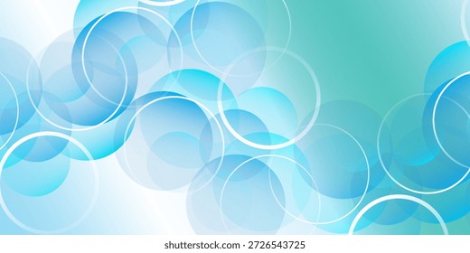 círculos geométricos de Anuncio flotantes parecidos a burbujas. Soft aireado y perfecto para la textura de elemento de arte agradable moderno