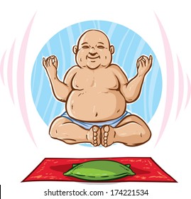Floating Buddha 