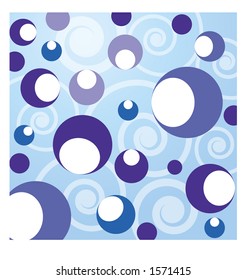 floating circles