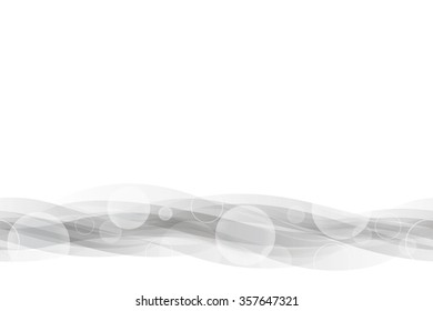 Floating circles background. Seamless pattern.Vector.