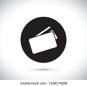 floating credit card icon