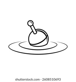 Floating Icon. Float Symbol - Vector.  