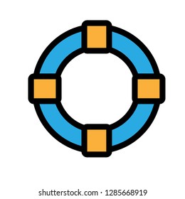 Floating icon. Single high quality floating related icon. Isolated floating symbols in white background. 
