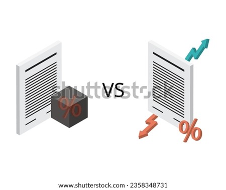 Floating Interest coupon bonds compare with Fixed Interest Rate bonds