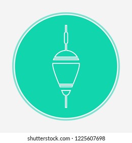 Floating vector icon sign symbol