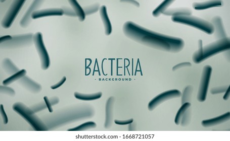 floating virus or bacteria infection background design