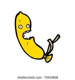 floating yellow balloon cartoon