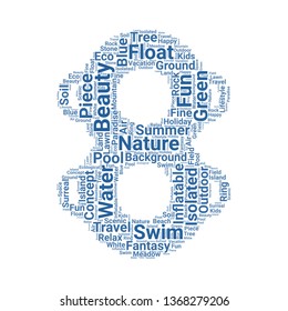 floats word cloud. tag cloud about floats