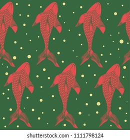 A flock of beautiful fish for a bright background image.