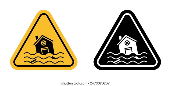 Flood Disaster Warning Sign Promote Safety in Flood-Prone Areas