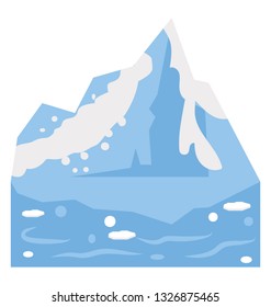Flood flat icon design 